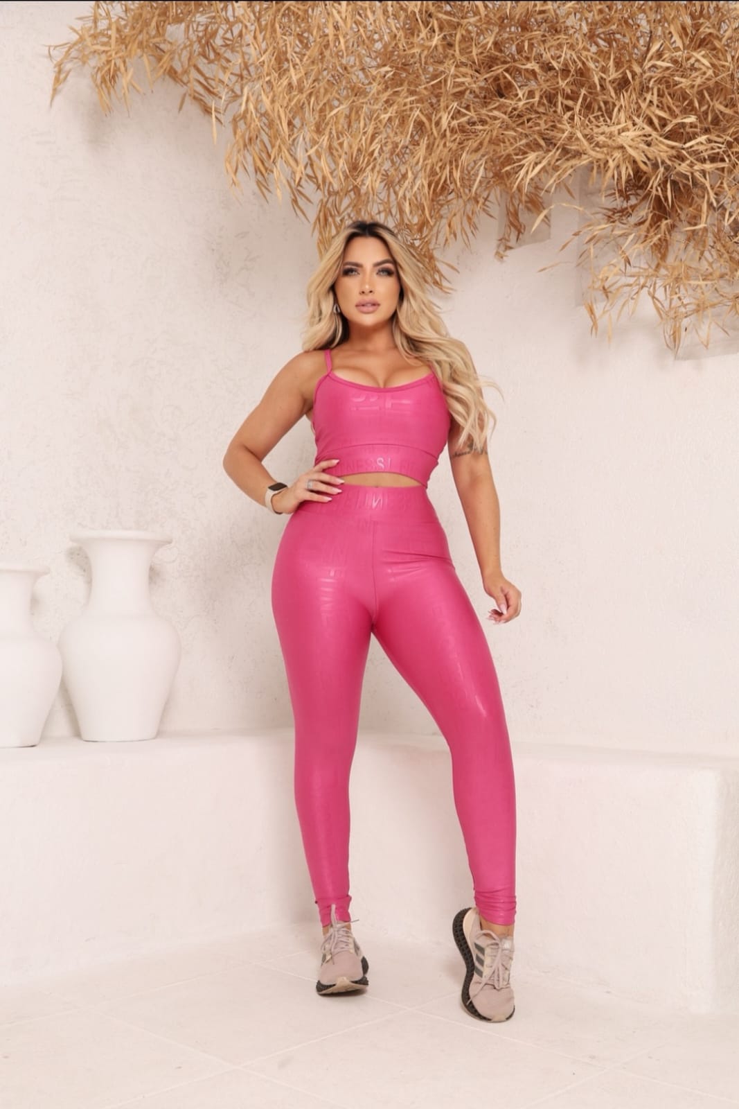 Conjunto Fitness  Feminino – Cintura Alta